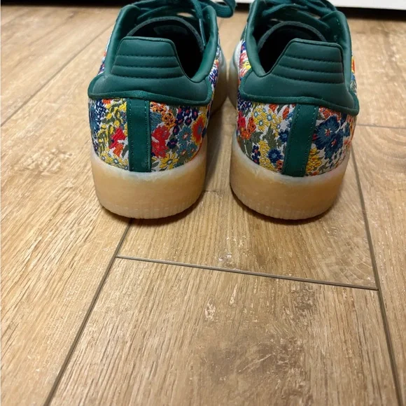 Adidas Sambae Liberty London Floral shoes women’s 10 - Picture 4 of 5